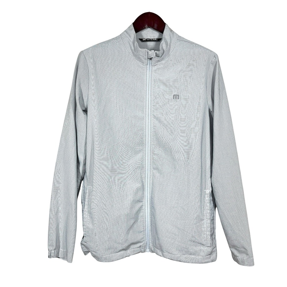 Travis Mathew Road Soda 2.0 Jacket Mens M Gray Performance Lightweight Golf